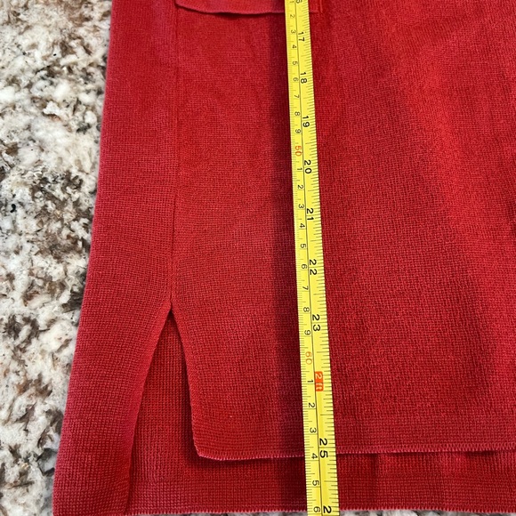 Medium New AlaMode Knit Tunic Top Sweater Long Sleeve Blouse Women’s Misses - Picture 3 of 7